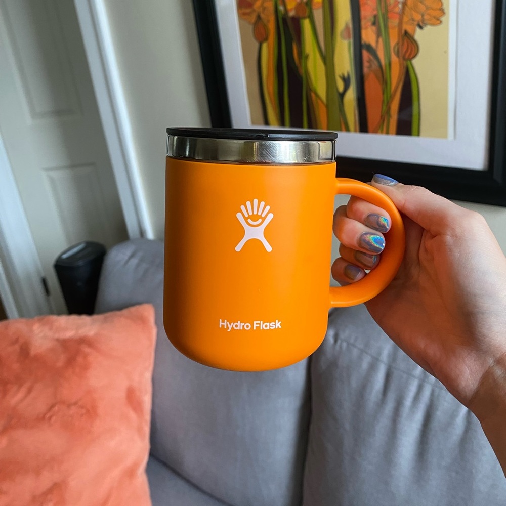 Hydro Flask 12oz coffee mug Clementine